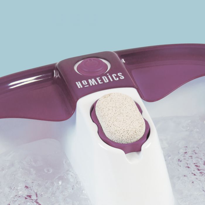 Масажна ванночка з підтримкою температури, акупунктурними шипами та пемзовою насадкою Bubblemate Foot Spa