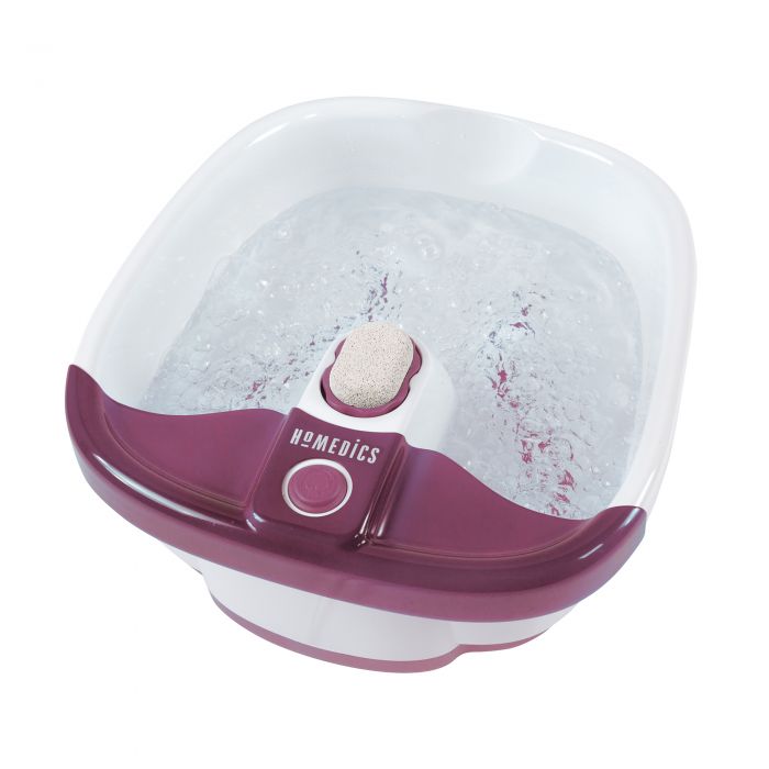 Масажна ванночка з підтримкою температури, акупунктурними шипами та пемзовою насадкою Bubblemate Foot Spa