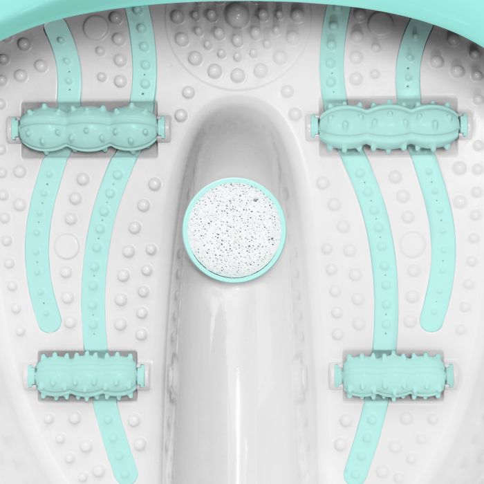 Масажна ванночка з вібромасажем, магнітотерапією, масажними роликами та пемзовими насадками Luxury Foot Spa