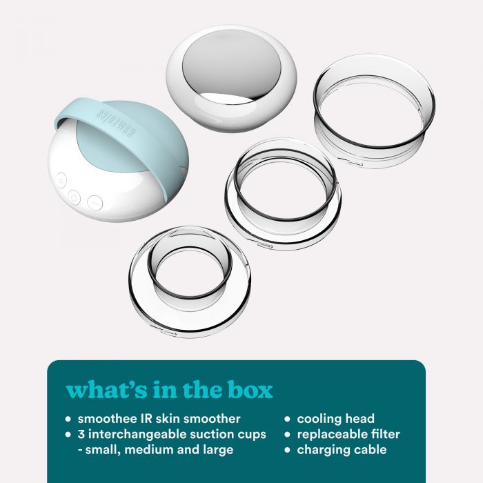 Масажер антицелюлітний вакуумний з прогріванням та охолодженням для тіла, сідниць, ніг, рук, живота Smoothee IR