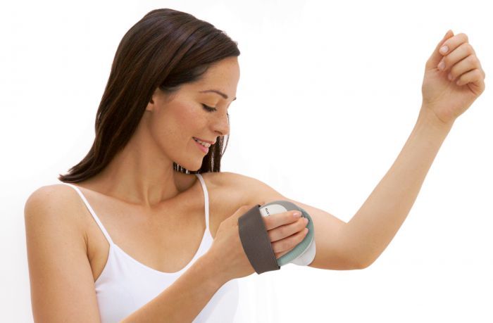 Масажер антицелюлітний перкусійний з підігрівом, регулюванням інтенсивності та 3 насадками для тіла, сідниць, ніг, рук та живота SPA Cellulite