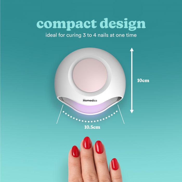 Портативна УФ лампа для полімеризації гель-лаків та акрилу Nail Polish Dryer 2-in-1