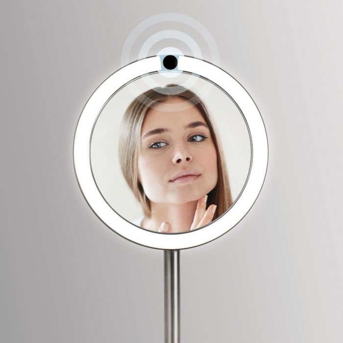 Косметичне дзеркало з датчиком руху, 7х збільшенням та яскравим LED підсвічуванням Twist Illuminated
