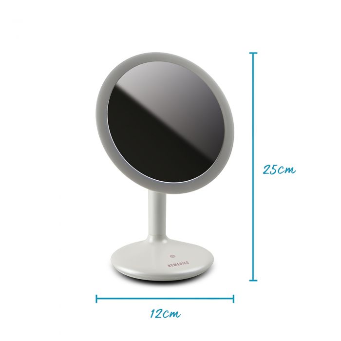 Косметичне дзеркало сенсорне з 5х збільшенням та регульованим LED підсвічуванням Touch&Glow