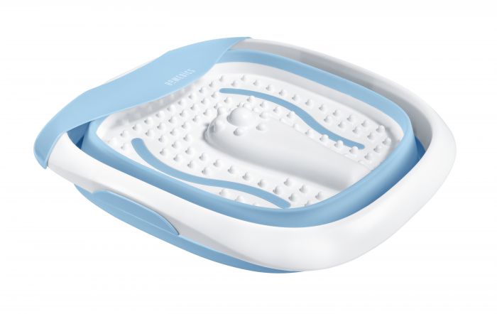 Силіконова гідромасажна ванна, що складається, з вібромасажем Foldaway Luxury Foot SPA