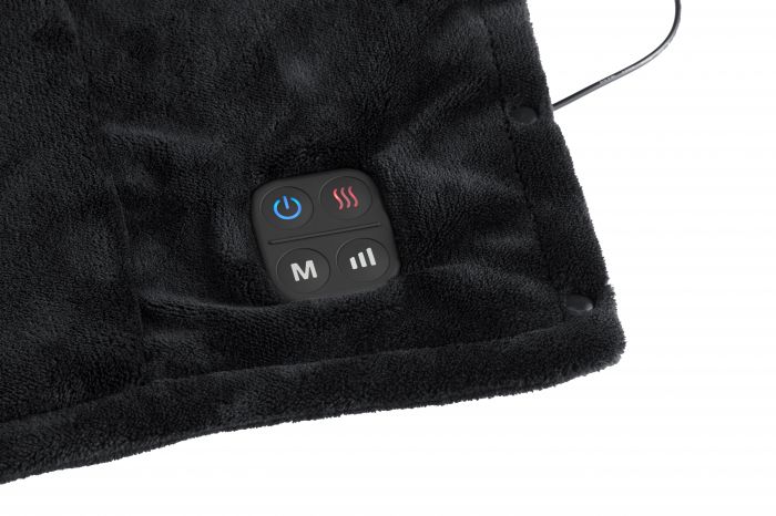 Бездротова вібраційна ковдра з прогріванням Comfort Pro